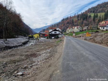 Sanacija vodotokov in hudournikov v Črni (1)